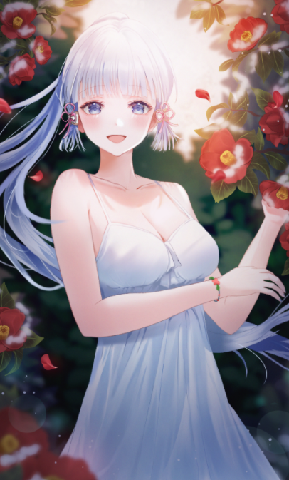 神里绫华去掉所有服装全果高清照福利图 原神去掉所有服装高清正能量