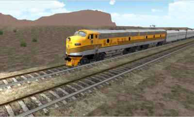 3D模拟火车