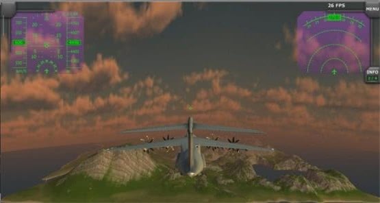 空中飞行模拟器3d