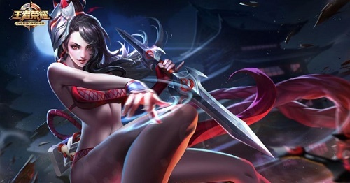 王者女英雄无爱心遮挡图片