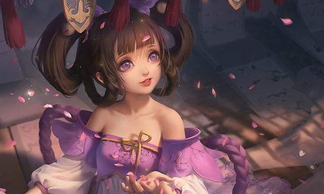 王者荣耀女性角色原版小乔